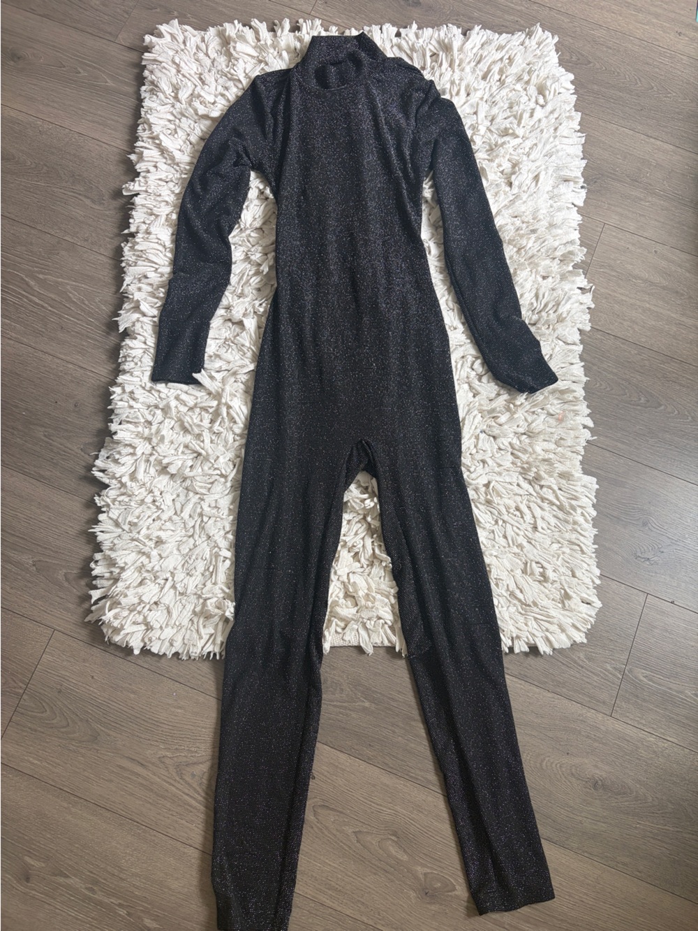Women’s Black Sparkle backless Jumpsuit